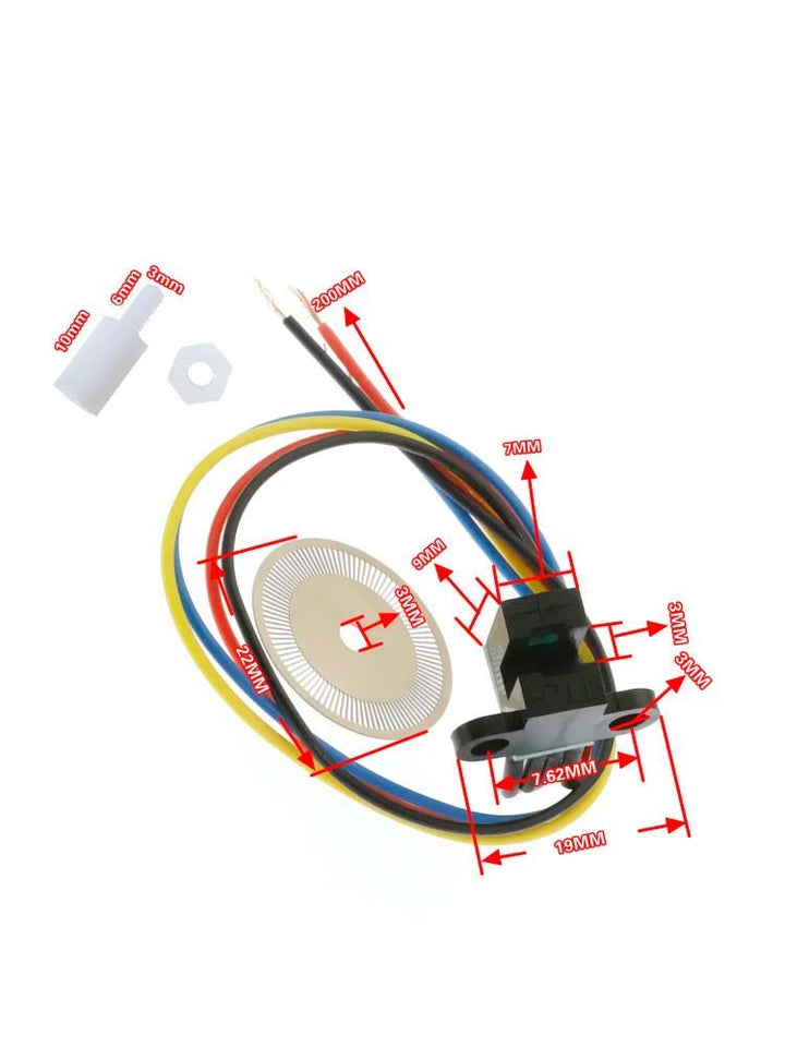Encoder Rotativo Incremental Para Calcular Distancia Y Velocidad - Tecneu