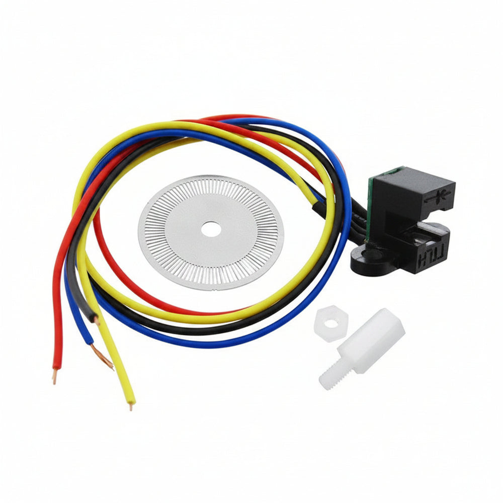 Encoder Rotativo Incremental Para Calcular Distancia Y Velocidad
