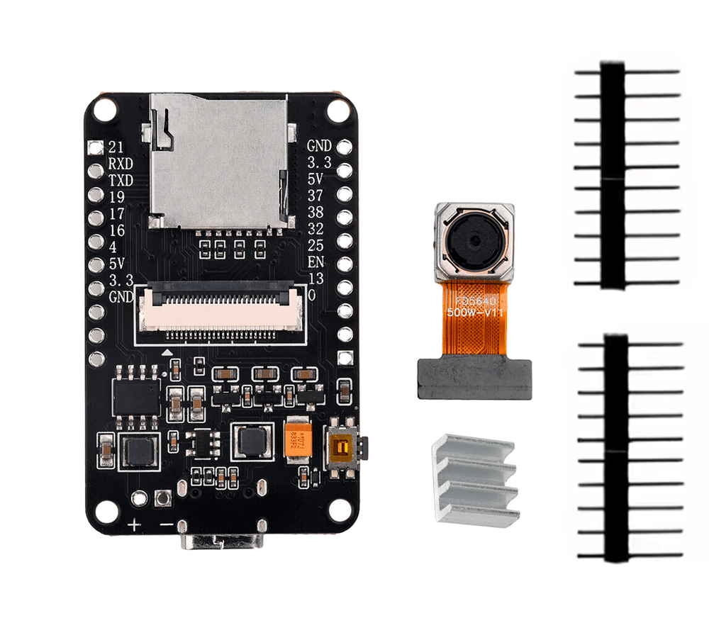 ESP32-CAM OV2640 con CH340 WiFi Bluetooth Conector tipo C
