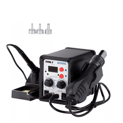 Estacion Para Soldar 2 En 1 - 8586 Cautin Soldadura Pistola De Aire Caliente