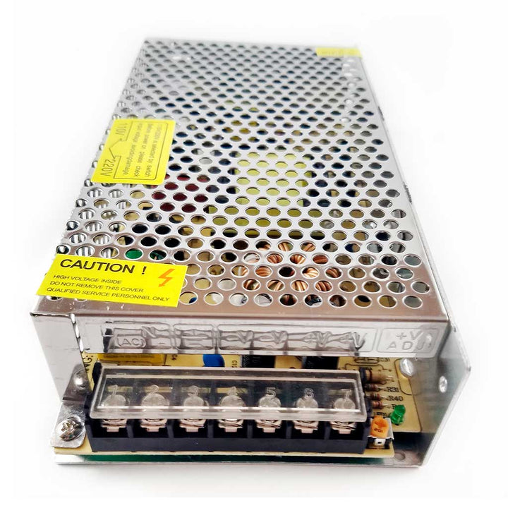 Fuente Conmutada Alimentacion 12v 10a 120w 110VAC 19.9x9.8x4.2cm - Tecneu