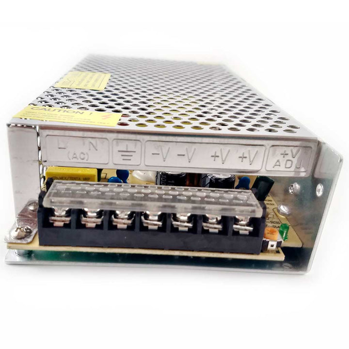 Fuente Conmutada Alimentacion 12v 10a 120w 110VAC 19.9x9.8x4.2cm - Tecneu