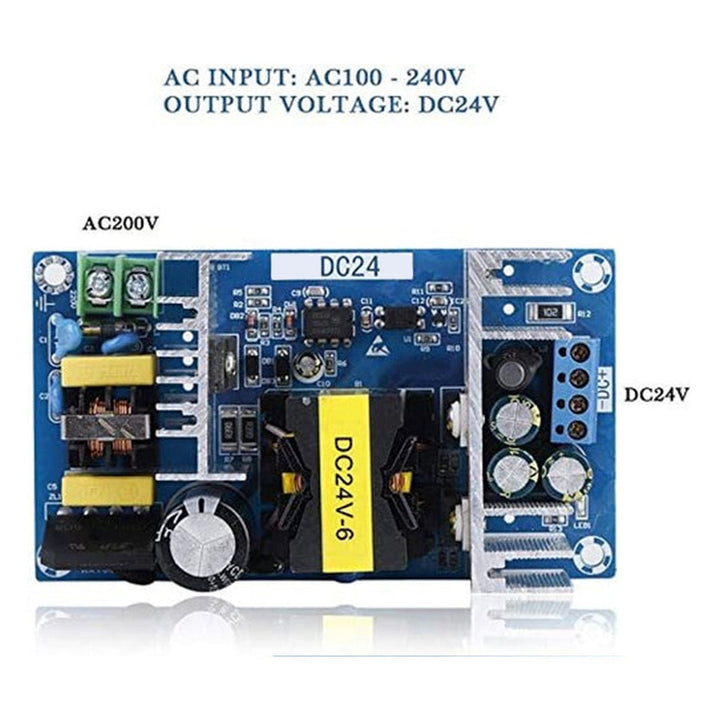Fuente Conmutada De Alimentación 110/220vac Salida Dc 24v 6a - Tecneu