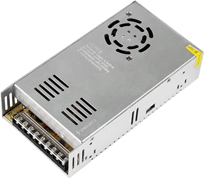 Fuente Conmutada De Alimentación 12v 30a 360w, 110/220vac Con Ventilador - Tecneu