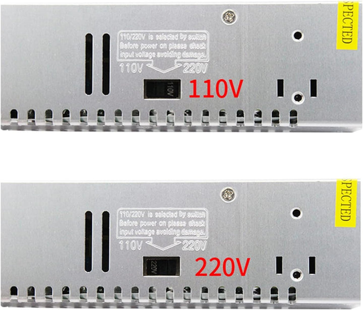 Fuente Conmutada De Alimentación 12v 30a 360w, 110/220vac Con Ventilador - Tecneu