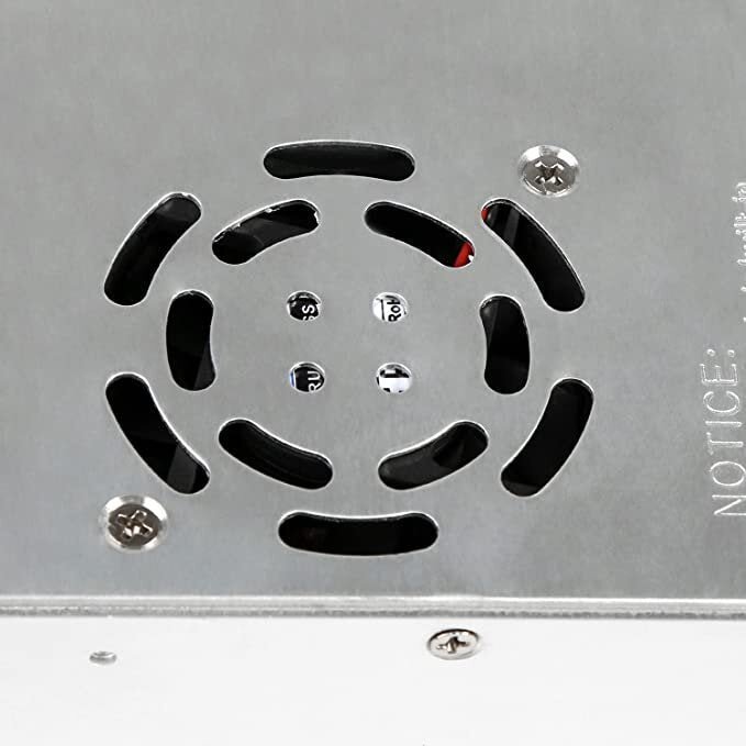 Fuente Conmutada De Alimentación 12v 30a 360w, 110/220vac Con Ventilador - Tecneu