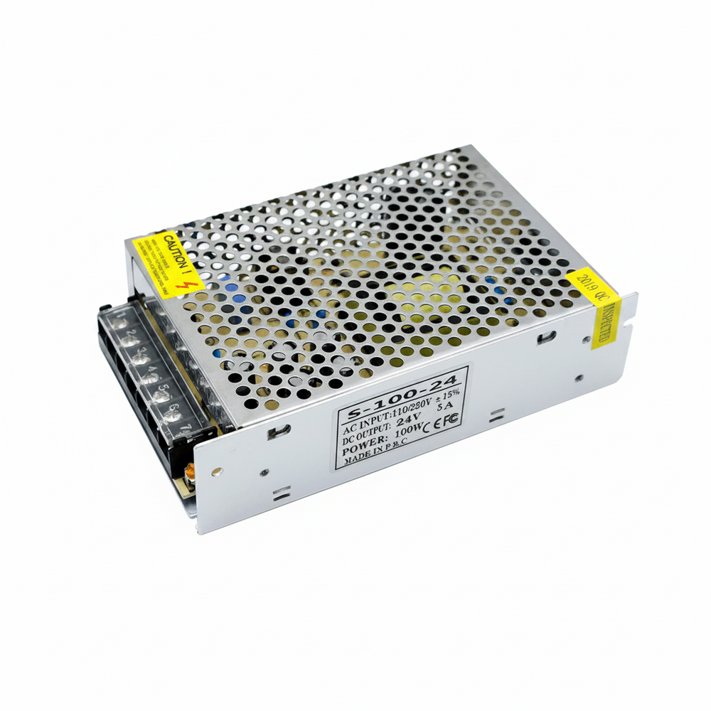 Fuente De Alimentación 24v 5a Conmutada 110/220vac S-100-24