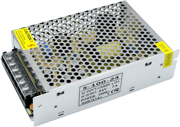 Fuente De Alimentación 24v 5a Conmutada 110/220vac S - 100 - 24 - Tecneu
