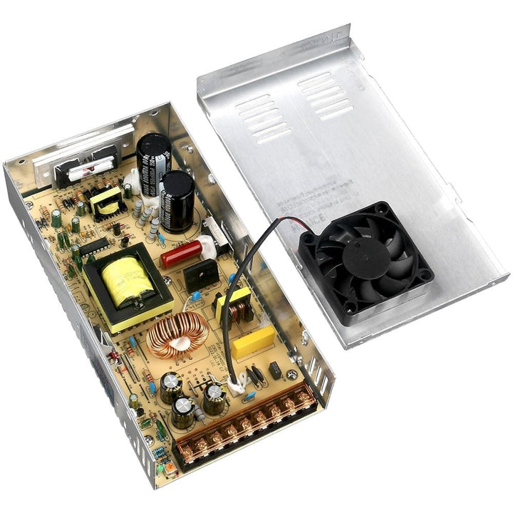 Fuente De Alimentación Conmutada 24V 15A 360w 21.5x11.5x5cm Con Ventilación Forzada - Tecneu