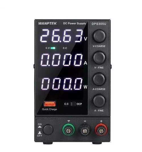 Fuente De Alimentación Conmutada Regulada 0 - 30v 0 - 5a Wanptek DPS305U Laboratorio - Tecneu