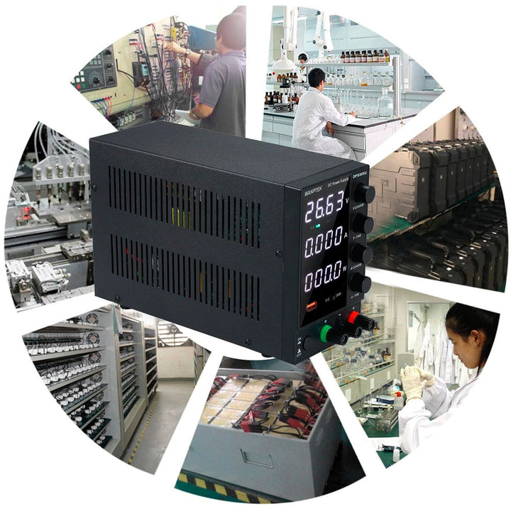 Fuente De Alimentación Conmutada Regulada 0 - 30v 0 - 5a Wanptek DPS305U Laboratorio - Tecneu