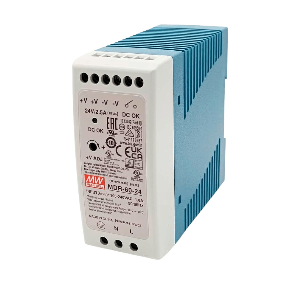Fuente de alimentación MDR-60-24 industrial conmutada 24V 2.5A