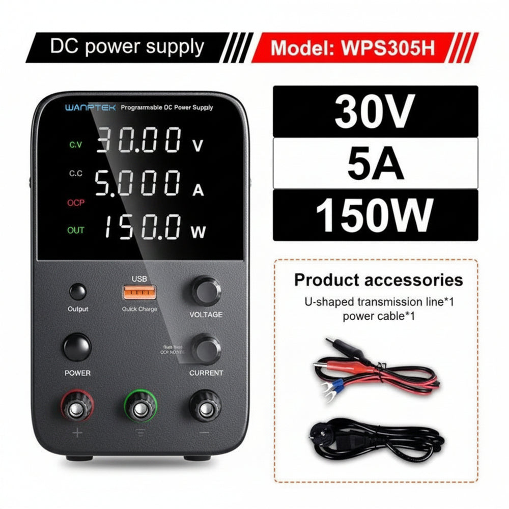 Fuente De Alimentacion Wanptek Wps305h 30v 5a Programable