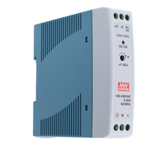 Fuente Voltaje Industrial Mean Well Mdr-20-12 Riel 12v 1.67a