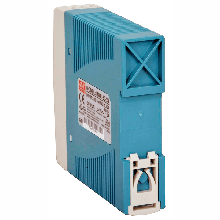 Fuente Voltaje Industrial Mean Well Mdr - 20 - 24 Riel 24v 1a - Tecneu