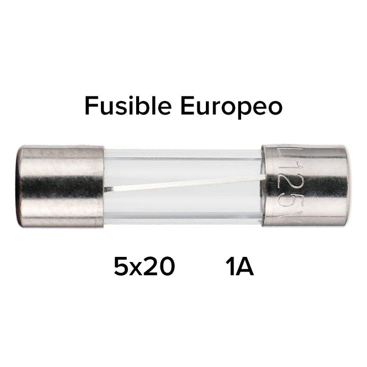 Fusible Tipo Europeo 250V 5x20mm Protección 1A - 10A - Tecneu