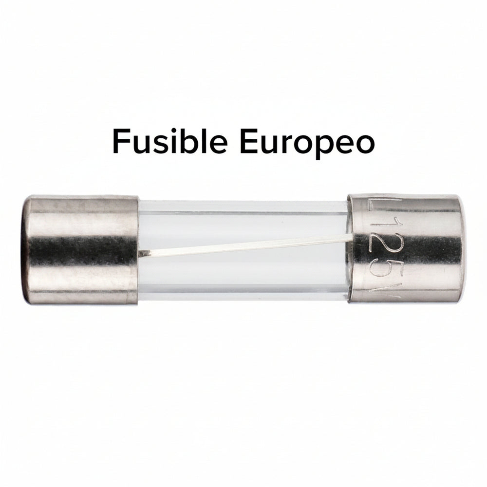 Fusible Tipo Europeo 250V 5x20mm Protección 1A - 10A