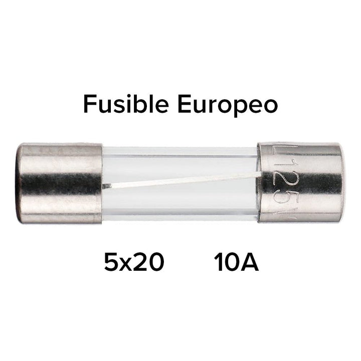 Fusible Tipo Europeo 250V 5x20mm Protección 1A - 10A - Tecneu