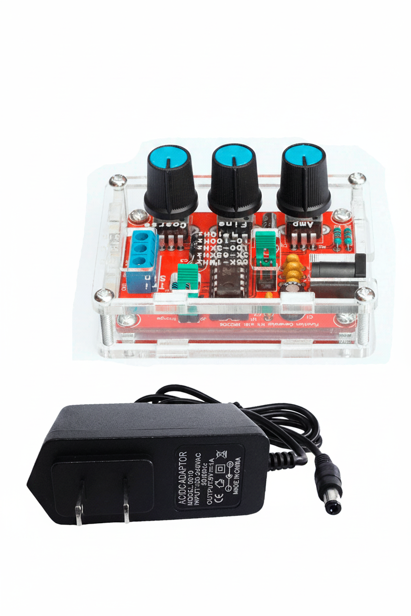 Generador De Funciones Xr2206 + Caja Acrilica + Eliminador
