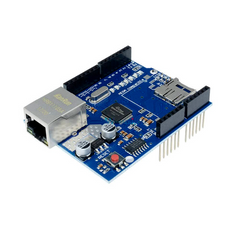 Shield Ethernet W5100 para Arduino Puerto RJ45 y microSD