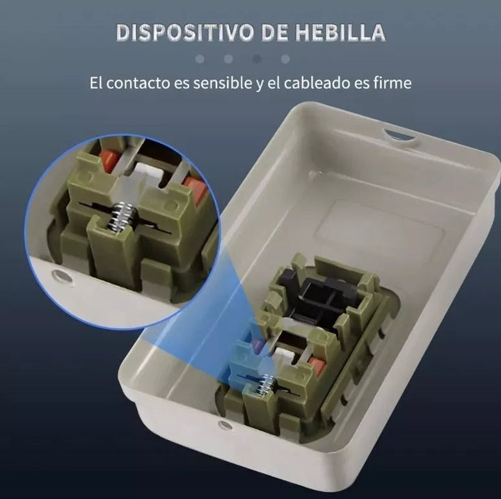 Interruptor Boton Encendido Y Apagado ON OFF 110/380v 10a 3p - Tecneu