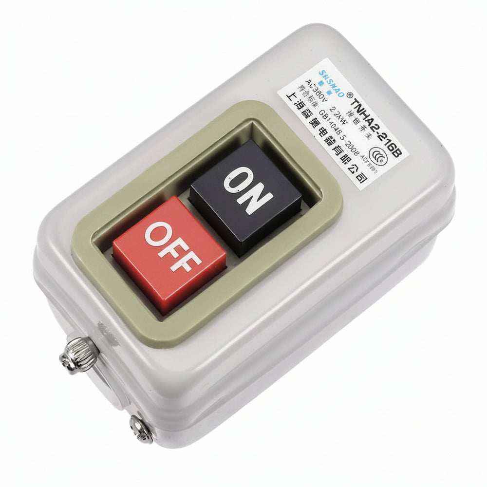 Interruptor Boton Encendido Y Apagado ON OFF 110/380v 10a 3p