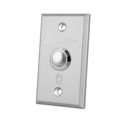 Interruptor De Aluminio Para Puerta Control De Acceso/ Salida 12v 3a Boton Liberador