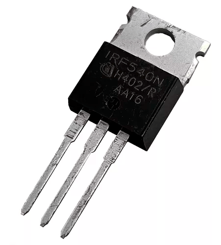 IRF540 Transistor MOSFET de Potencia Canal N TO-220