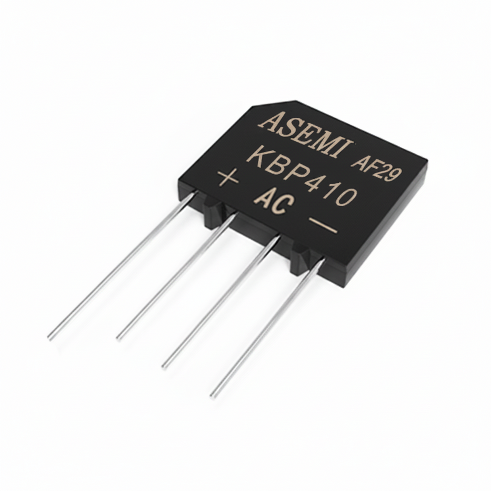 KBP410 Puente de diodos Rectificador Monofásico 1000V 4A
