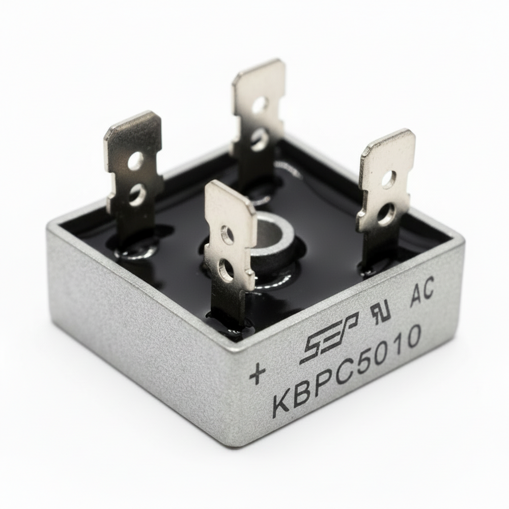 KBPC5010 Puente de Diodos Rectificador 1kV 50A