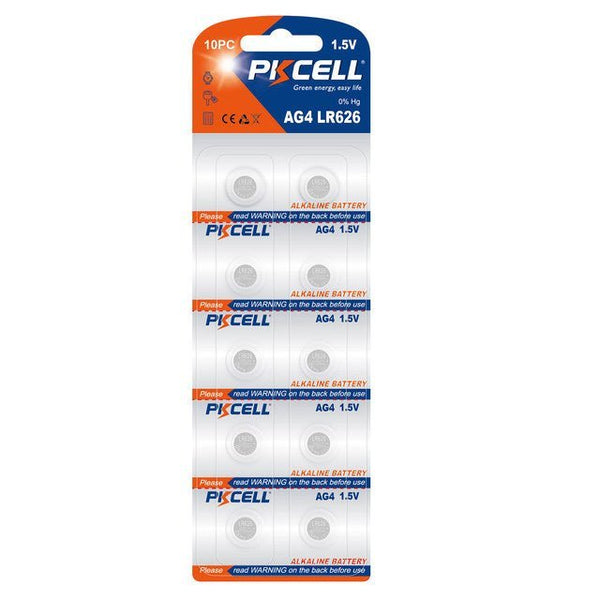 Kit 10 Piezas Pilas ag4 lr626 sr626sw sr626 para reloj - Tecneu