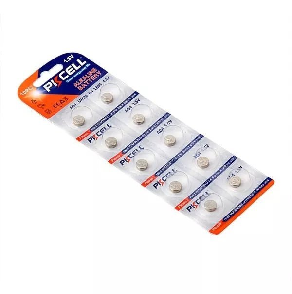 Kit 10 Piezas Pilas ag4 lr626 sr626sw sr626 para reloj - Tecneu