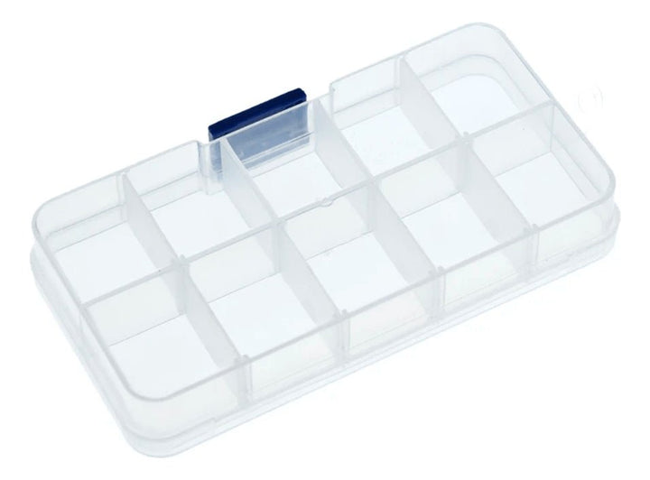 Kit 10 Potenciómetros Varios Valores + Caja Organizadora - Tecneu
