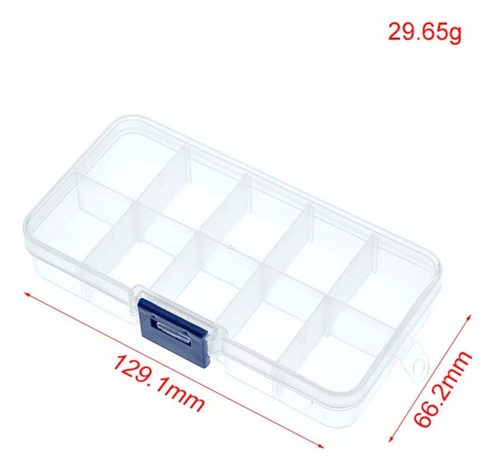 Kit 10 Potenciómetros Varios Valores + Caja Organizadora - Tecneu