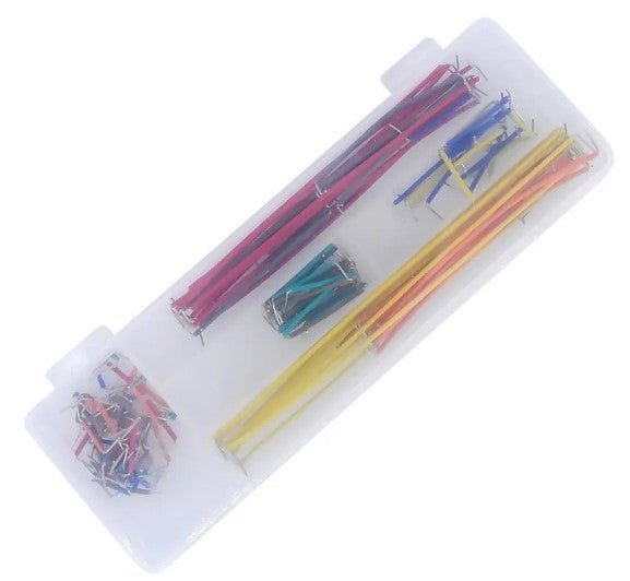 Kit 140 Cables Jumpers Para Protoboard 14 Tamaños Diferentes - Tecneu