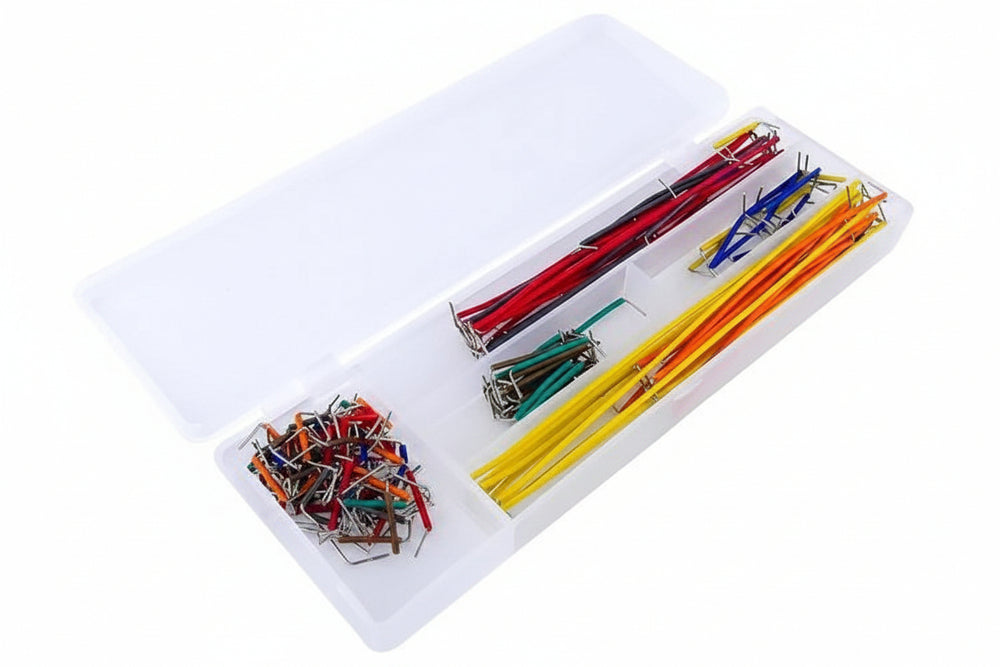Kit 140 Cables Jumpers Para Protoboard 14 Tamaños Diferentes