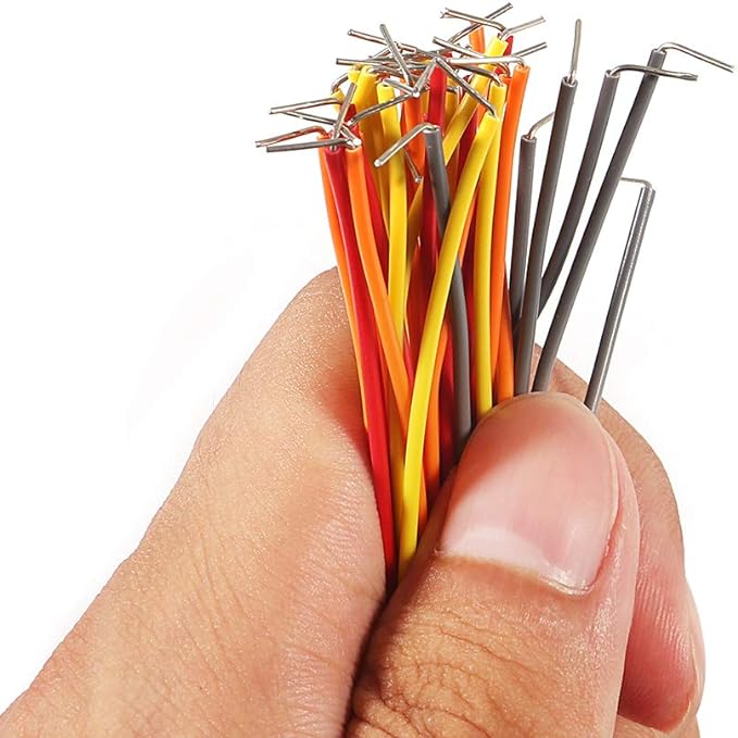 Kit 140 Cables Jumpers Para Protoboard 14 Tamaños Diferentes - Tecneu