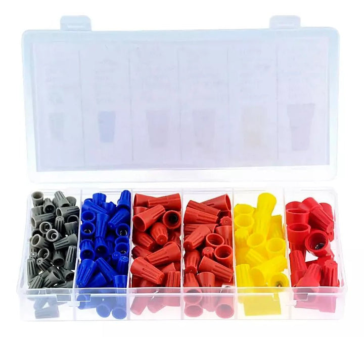 Kit 140 Conectores De Torsión Para Conexiones Y Empalmes - Tecneu
