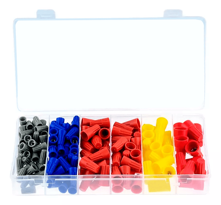 Kit 140 Conectores De Torsión Para Conexiones Y Empalmes - Tecneu