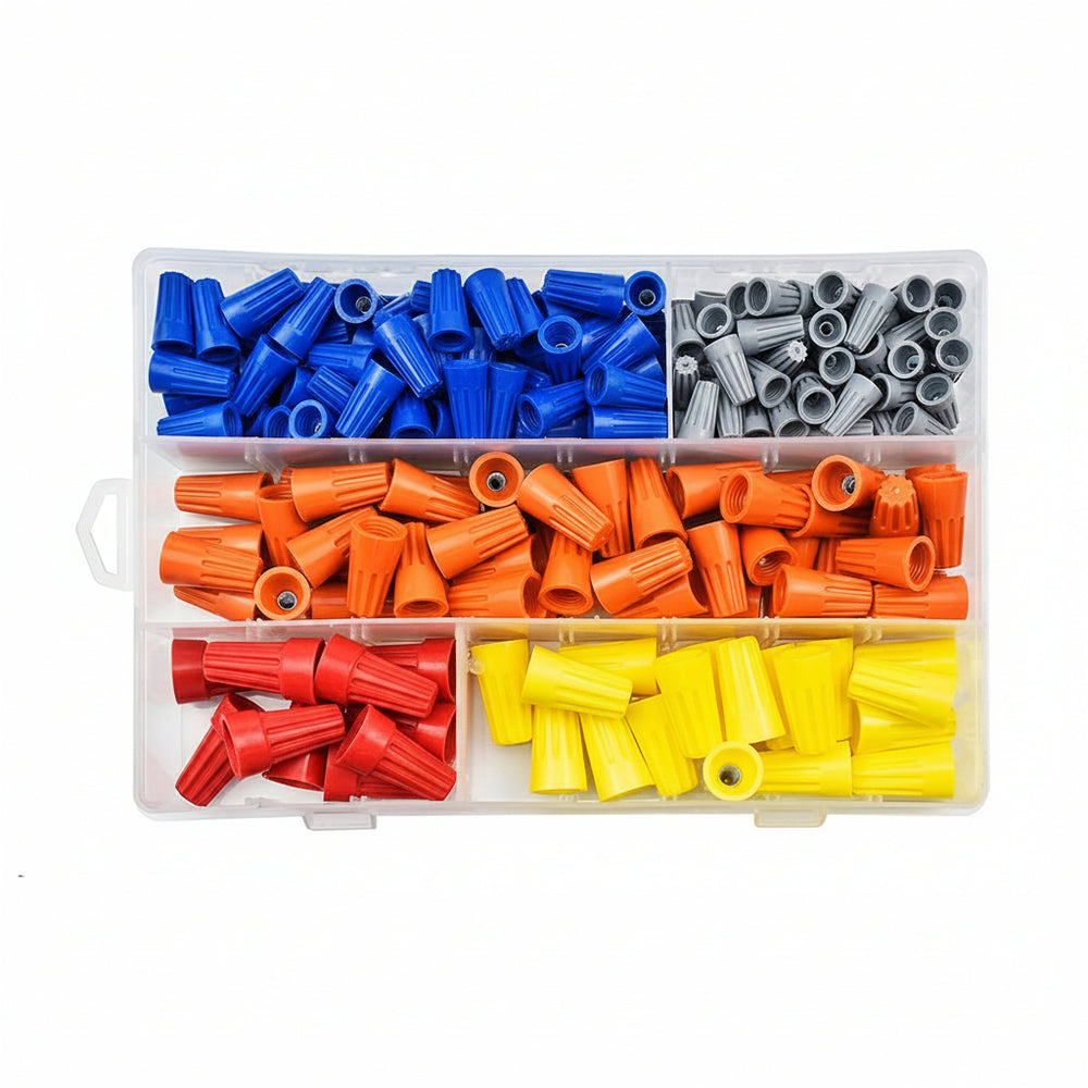 Kit 220 Conectores De Torsión Para Conexiones Y Empalmes