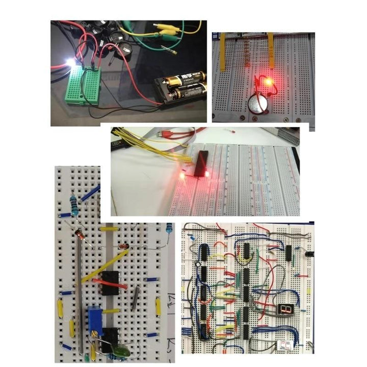 Kit 840 Cables Jumper Puente Pruebas Protoboard 14 Tamaños - Tecneu