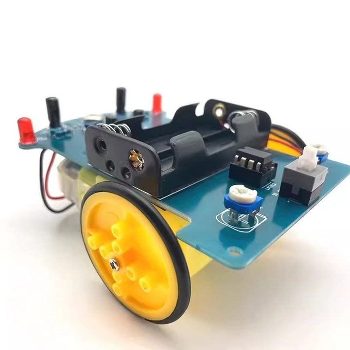 Kit Carrito Seguidor De Línea Educativo LDR Comparador Robot - Tecneu