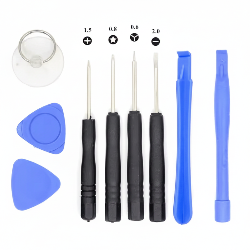 Kit de Herramientas 9 en 1 para Reparación de iPhone y Smartphones