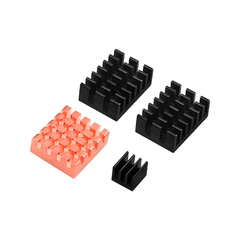 Kit Disipadores de Calor Aluminio/Cobre para Raspberry Pi 5