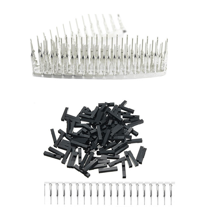 Kit Dupont Jumper + Crimp Terminal Pin Hembra ó Macho - Tecneu