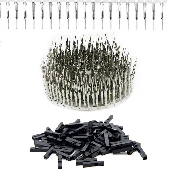 Kit Dupont Jumper + Crimp Terminal Pin Hembra ó Macho - Tecneu