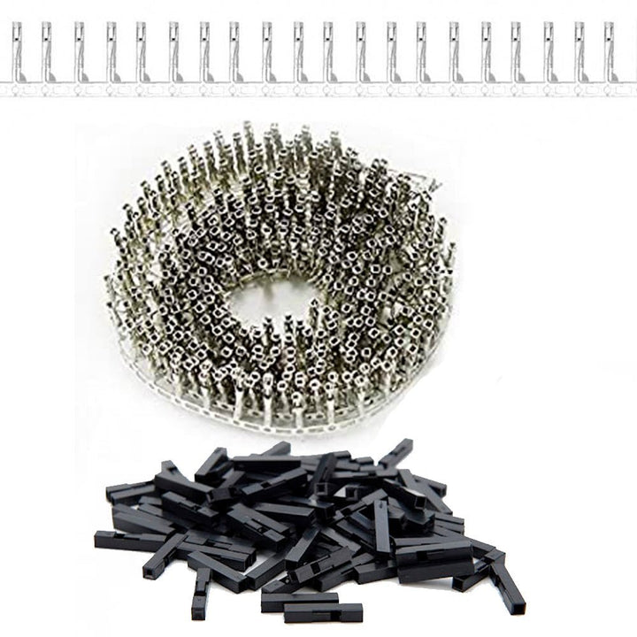 Kit Dupont Jumper + Crimp Terminal Pin Hembra ó Macho - Tecneu