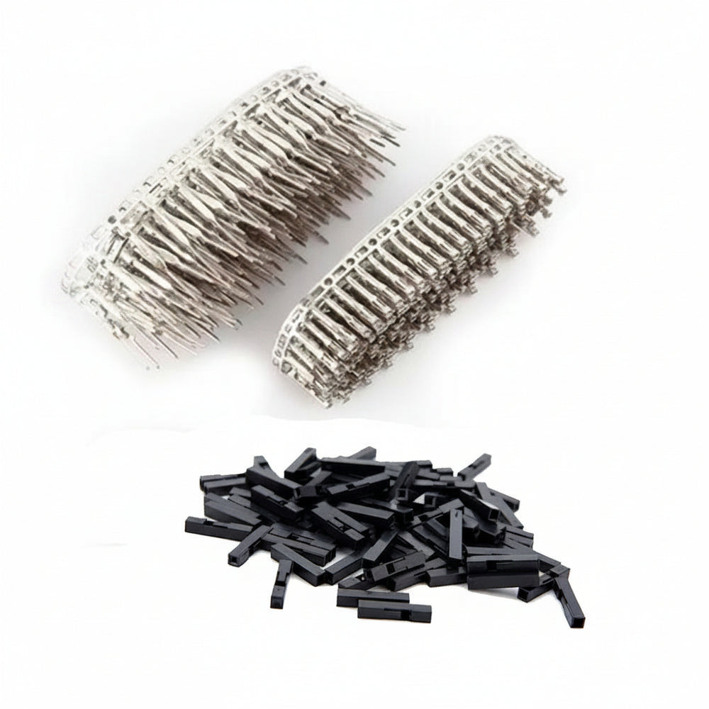 Kit Dupont Jumper + Crimp Terminal Pin Hembra ó Macho