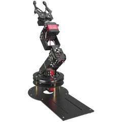 Kit Frame 6DOF Brazo Robótico 180/360° Base Giratoria Estructura + 5 MG995 180° + 1 MG995 360°