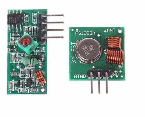 KIT Modulo Rf Emisor Y Receptor 315Mhz Pic - Tecneu